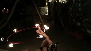 Tasia fire hoop