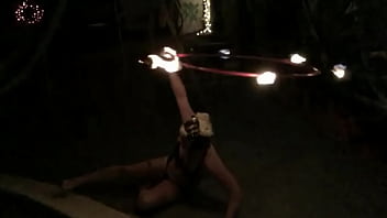 Tasia fire hoop