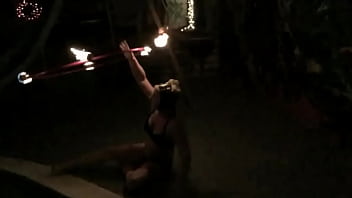 Tasia fire hoop