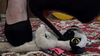 I crush and burn them with my cigarette and at the end i piss on them