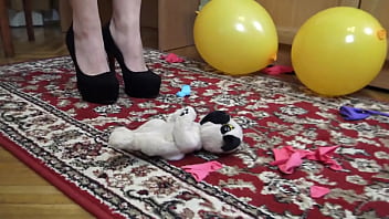 I crush and burn them with my cigarette and at the end i piss on them