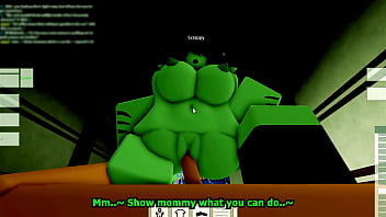 Goblin girl pounded in roblox