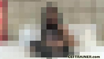 Cei cum eating instructions and femdom vids