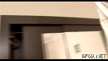 Babe is sharing her chaste cunt with wild males