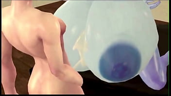 Big boobs moaning 3d