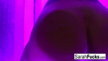 Hot mom rubs her wet pussy