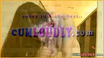 Busty slut giving a blowjob