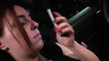 Aleska nicole gets a load on her face