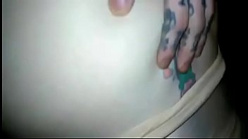 White girl getting fucked by tatted guy