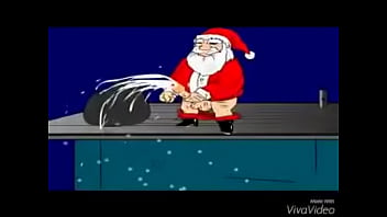 El regalo de santa claus papá noel y el viejito pascuero