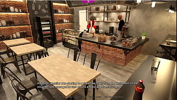 Sexy waiter is fucked by her old boss gameplay