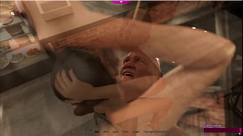 Sexy waiter is fucked by her old boss gameplay