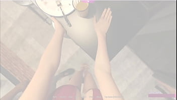 Sexy waiter is fucked by her old boss gameplay