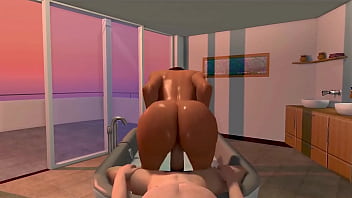 Growing tits huge boobs 3d