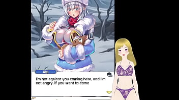 Anime girl getting her big tits fondled and lactating