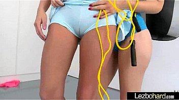 Lesbian sex tape with cute lovely horny girls video 12