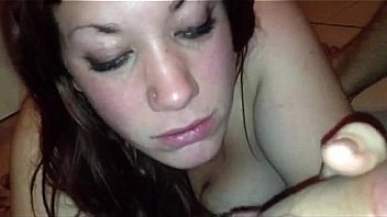 High and sucking cock