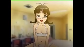 Anime girl on machine 2