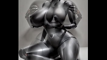You will not hold with this sex robot model with huge tits ai