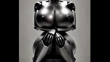 You will not hold with this sex robot model with huge tits ai