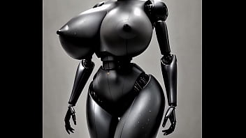 You will not hold with this sex robot model with huge tits ai