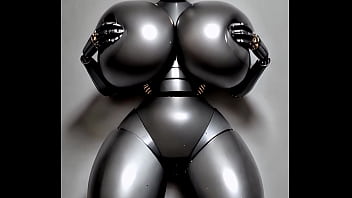 You will not hold with this sex robot model with huge tits ai
