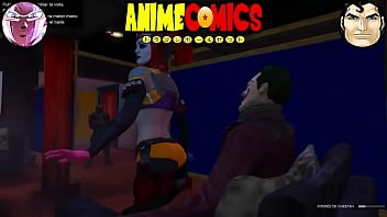 El joker y harley quinn de stripper El joker y harley quinn de stripper