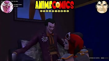 El joker y harley quinn de stripper El joker y harley quinn de stripper