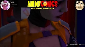 El joker y harley quinn de stripper