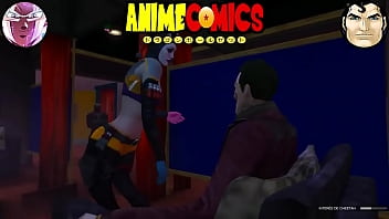 El joker y harley quinn de stripper