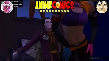 El joker y harley quinn de stripper