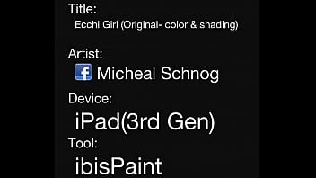 Ecchi girl original color sha