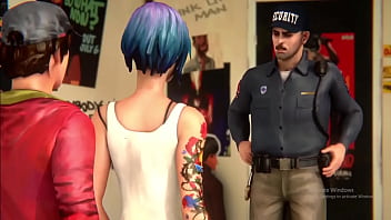 Spying his step daughter when she having sex with her boyfriend