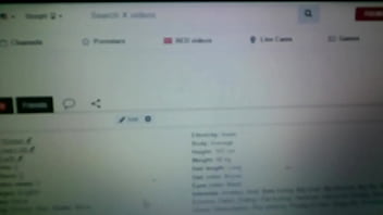 Rejected verification video of "piss drinking milf" account on xvideos