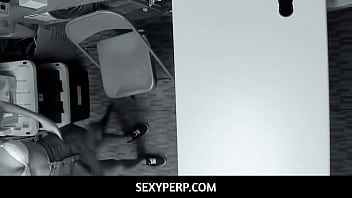 Teen shoplifter pussy rammed by security