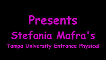 Tampa university entrance physical stefania mafra