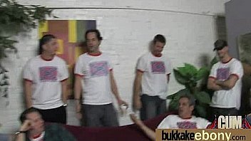 Dp group sex action with hot ebony slut 8