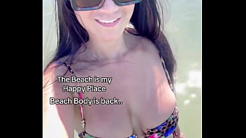 The beach is my happy ️ body is back target coligny beachhilton headsouth carolina