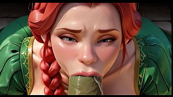 Fiona y shrek tienen sexo sin control despues de una larga caminata