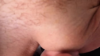 Wet blowjob handjob lick balls big cumshot and hot sperm in my mouth make me happy female pov sloppy blowjob and swallow