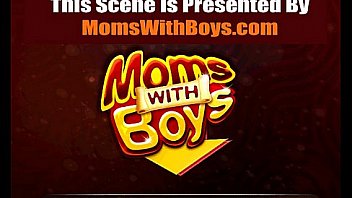 Pleasurable fucking moment between a stepson and a stepmom