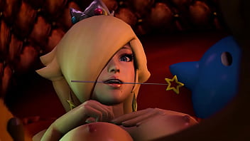 Rosalina spread eagle