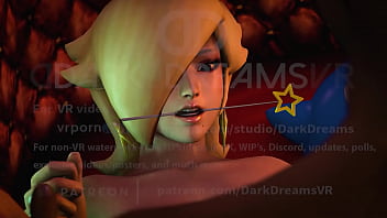 Rosalina spread eagle