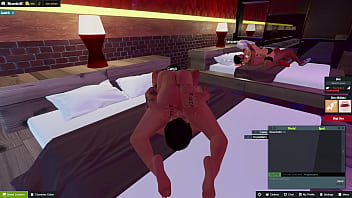 Comendo a amiguinha no jogo sem dó