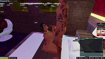 Comendo a amiguinha no jogo sem dó