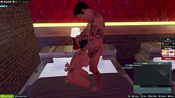 Comendo a amiguinha no jogo sem dó