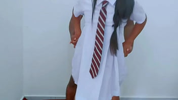 Afterschool couple fuck hard