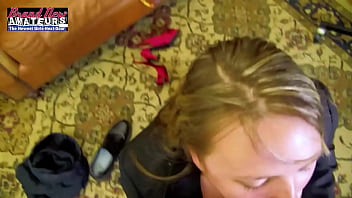 Big titted blonde tara fingers her pussy and deepthroats a hard cock