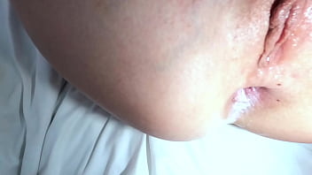 Anal creampie threesome ass to pussy rough sex dolly dyson