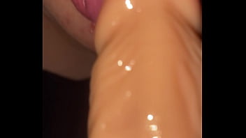 Como si fuera tu polla mamada pov con escupidas gemidos y mi boca bien mojada